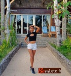 Bemixte femme africane